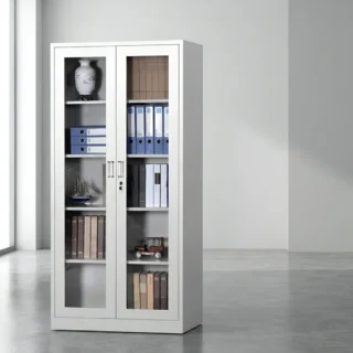 Full Glass Steel filing cabinet