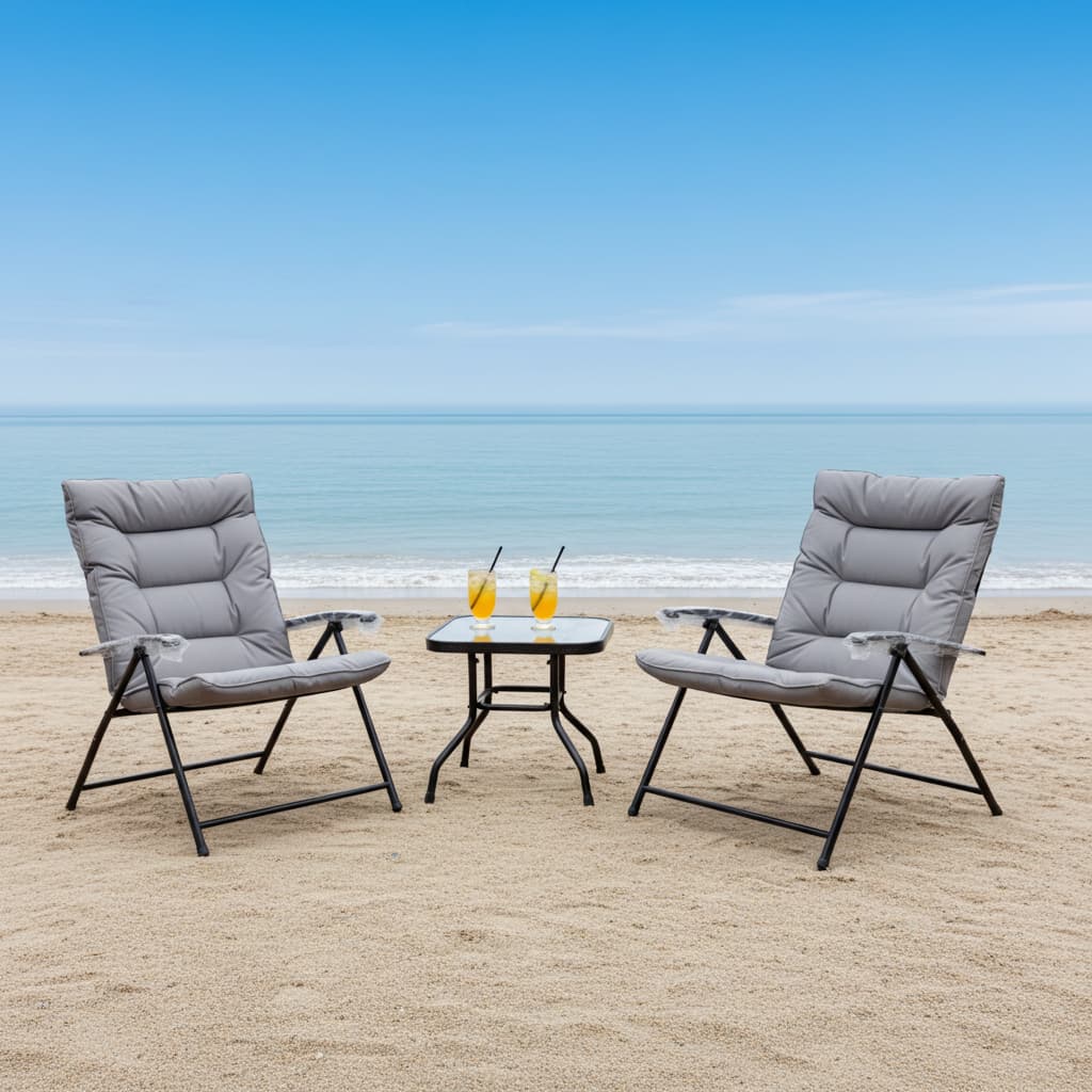 Folding Patio Chair Set for patio seating