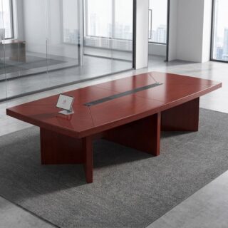 3M Mahogany Boardroom Table for 10 people