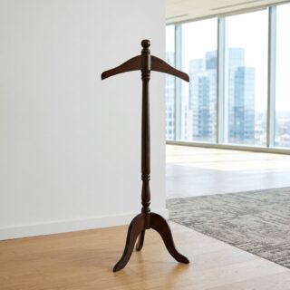 Executive Coat Hanger Stand with three-leg base