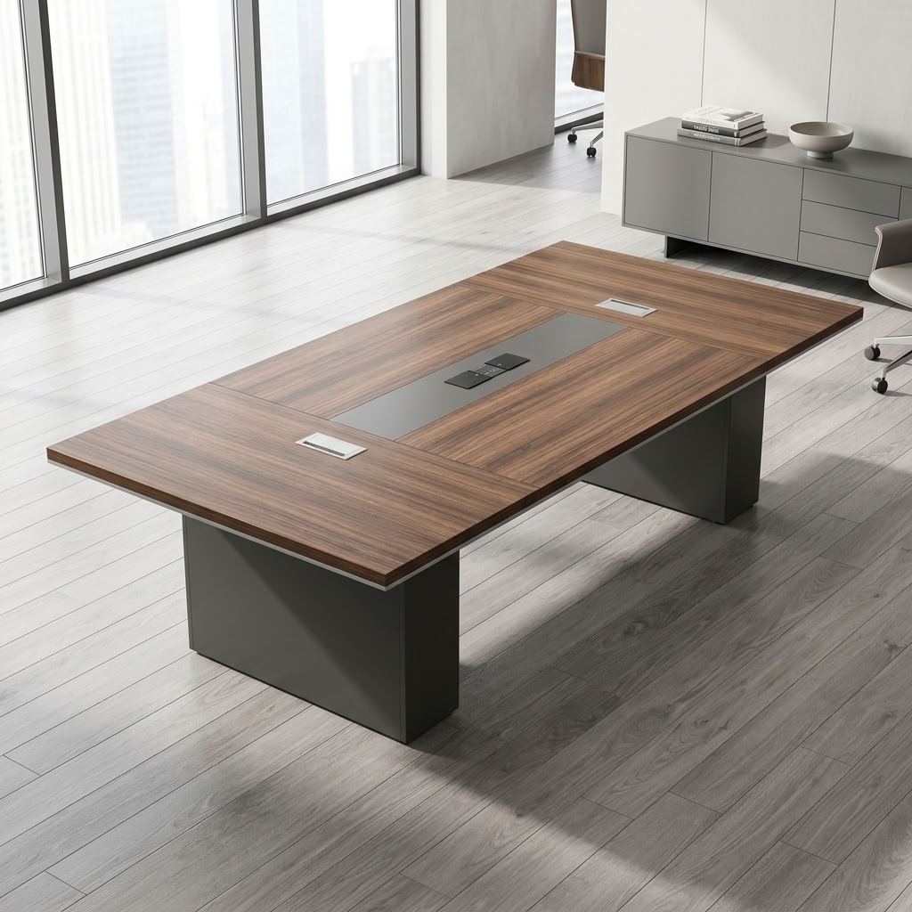3m Modern Executive Boardroom Table - Image 2