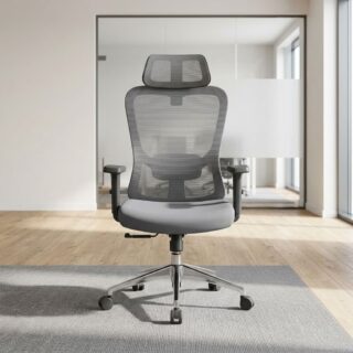 Adjustable Executive Mesh Chair with headrest