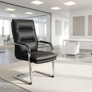 Executive Director Guest Chair with mesh back and cantilever frame